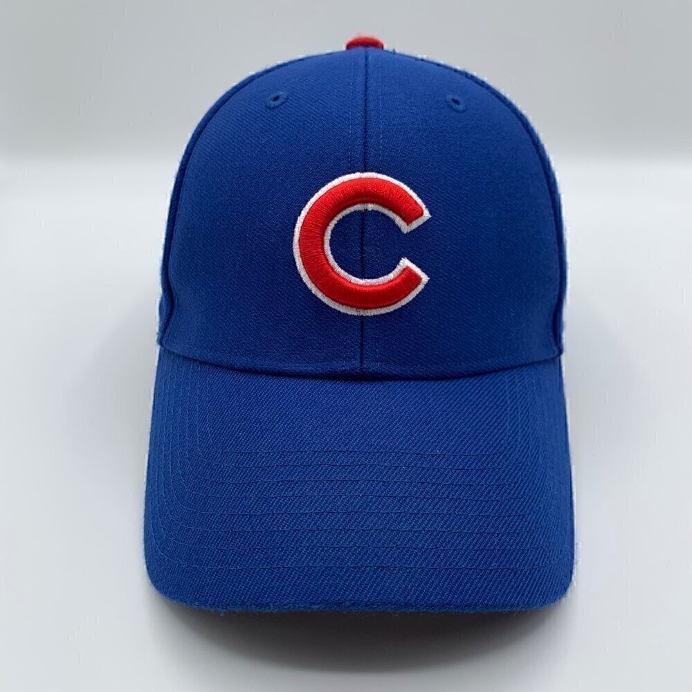 Chicago Cubs MLB Blue 47 Brand MVP Adjustable Strapback Hat - Picture 2 of 6